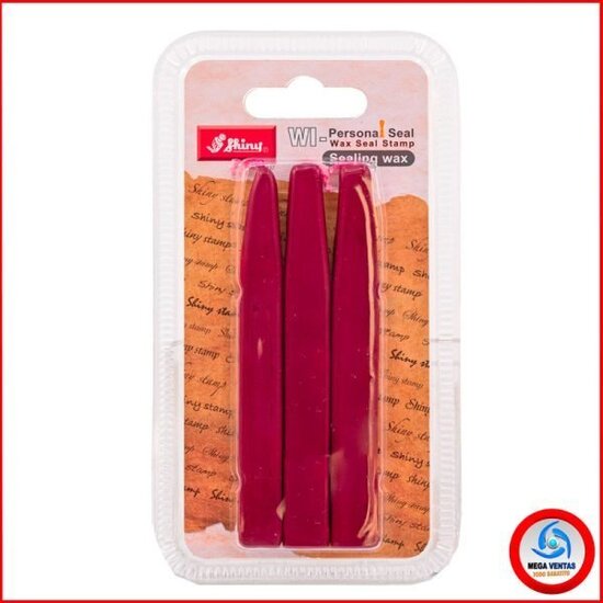 BARRA DE LACRE/CERA SHINY WI-01 ROJO